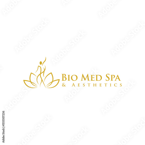 Sophisticated and clean MedSpa logo design symbolizing beauty, rejuvenation, and trust. Ideal for medical spas, aesthetic clinics, skincare centers, and wellness brands.
