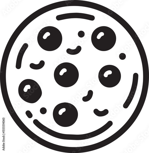 Cookies icon clean simple