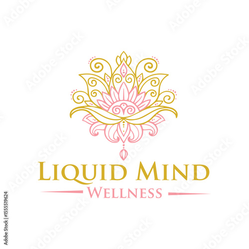 Calm and modern wellness logo design symbolizing balance, vitality, and holistic health. Perfect for wellness centers, health coaches, spas, and natural lifestyle brands.
