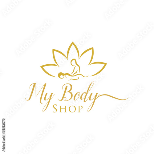 Elegant and relaxing body massage logo design symbolizing healing, comfort, and wellness. Perfect for massage therapists, spas, and holistic health or wellness studios.
