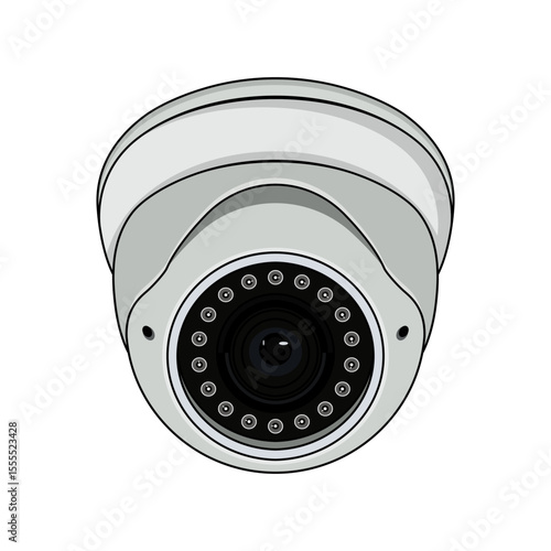 CCTV Vectoer Image And Illustration