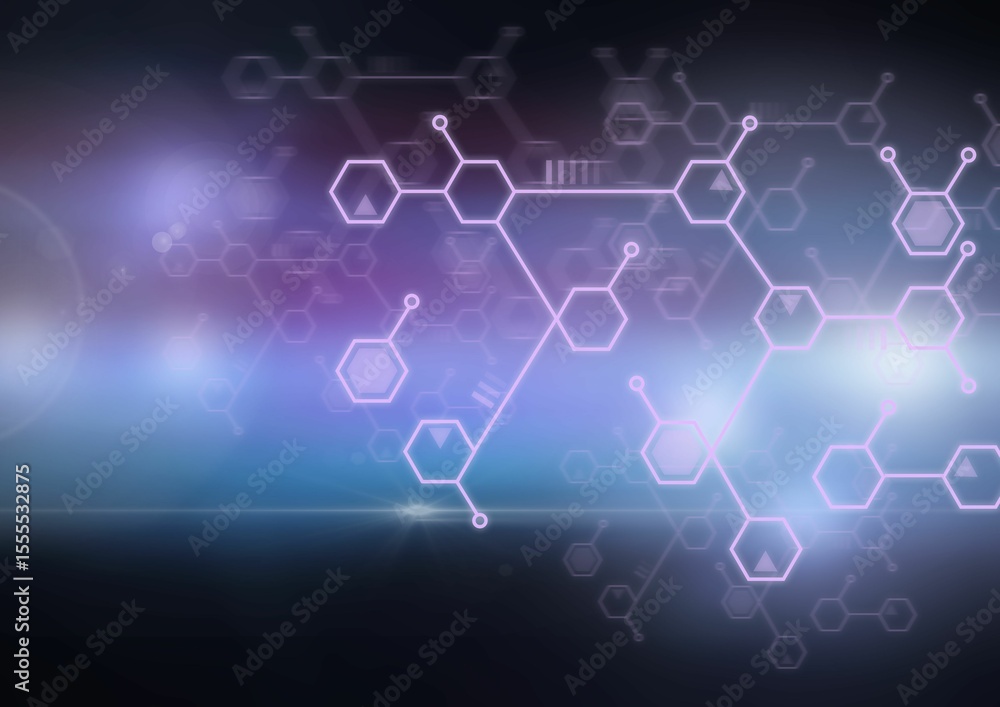 Abstract molecule background Abstract molecule background