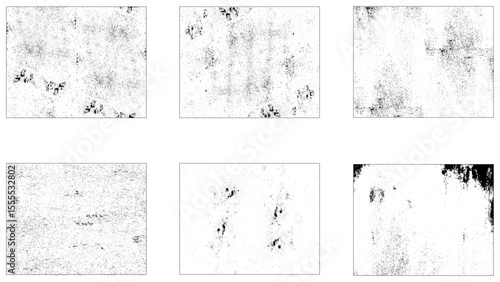 Dirty borders collection on white background. Design elements for banner, poster, flyer, invitation, card, social networks, blog posts, stories.
