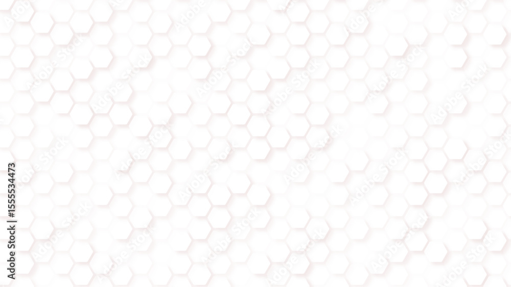 Fototapeta premium Hexagon Beehive honeycomb pattern wall black and white, Minimalistic Hexagon Seamless Pattern. Geometric Graphic Design Background.