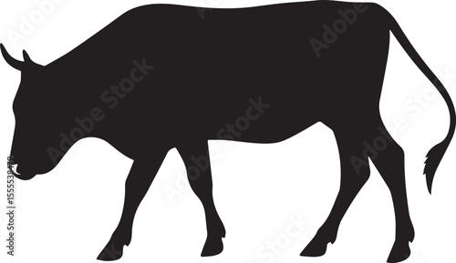 Cow silhouette 