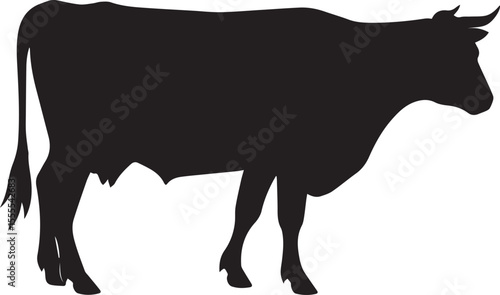 Cow silhouette 