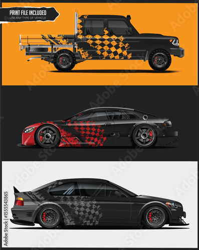 Custom Car Wraps Designs for Trucks and Cars