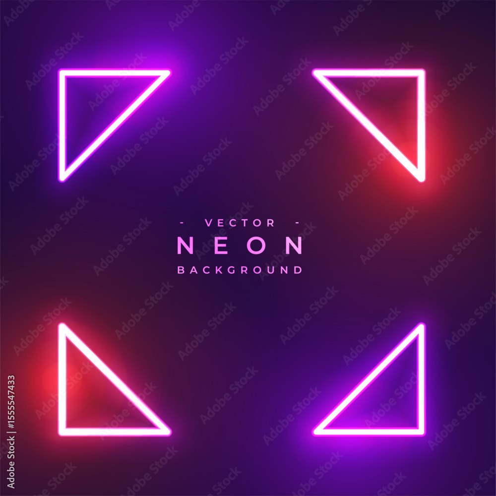 Fototapeta premium abstract LED neon light background in modern design