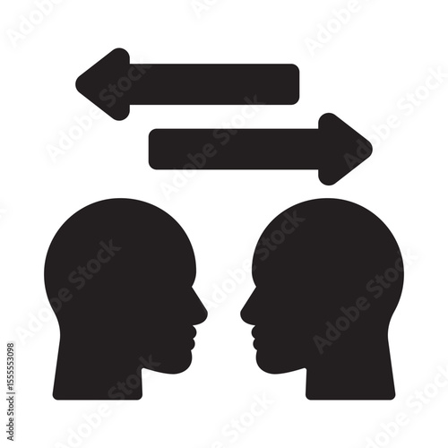 Self awareness Vector Icon which can easily modify or edit