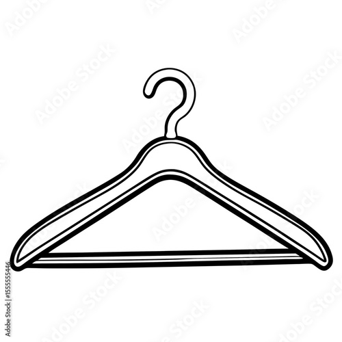 hanger isolated on white