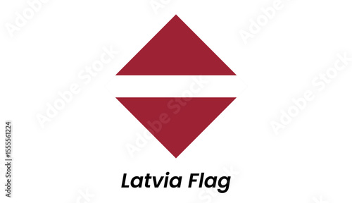 Latvia flag icon featuring deep red with a narrow white horizontal stripe, in a minimalist flat vector. Free Download Latvia flag icon featuring deep red with a narrow white horizontal stripe, in a minimalist flat vector. - GFXLoad