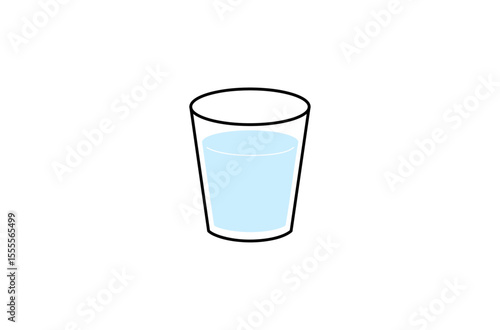 コップの水アイコン