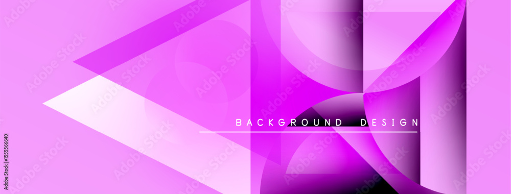 Abstract pink background features overlapping geometric shapes. Gradient hues create dynamic visual effect. Text reads background design. Abstract pink background features overlapping geometric shapes. Gradient hues create dynamic visual effect. Text reads background design.