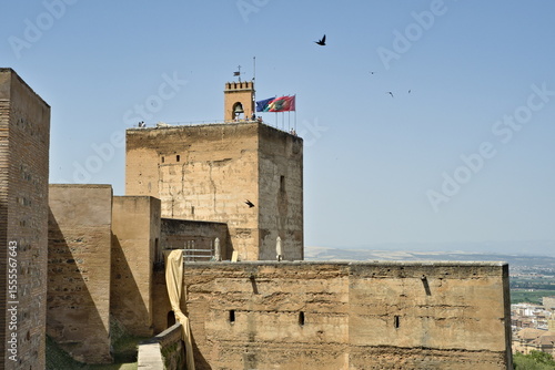 tower of the candle in the alcazaba of the alhambra of granada