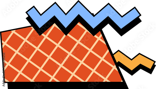 Retro Abstract Shape
