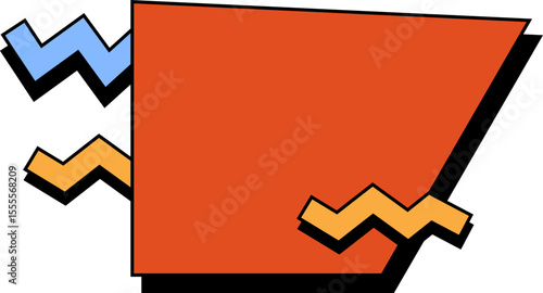 Retro Abstract Shape