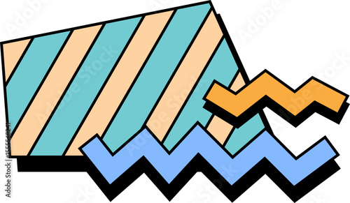 Retro Abstract Shape