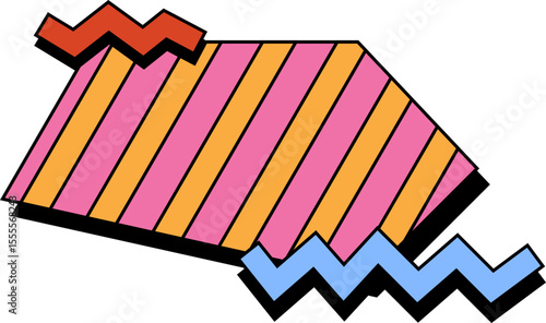 Retro Abstract Shape