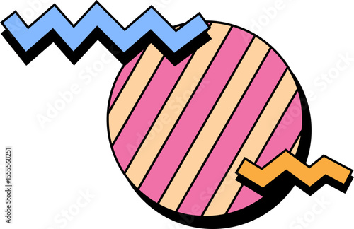 Retro Abstract Shape