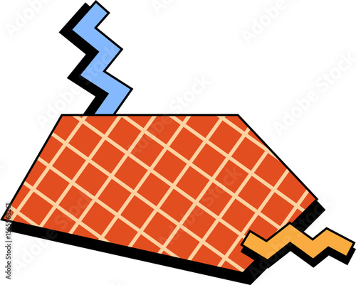 Retro Abstract Shape