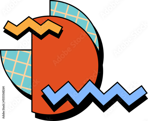 Retro Abstract Shape