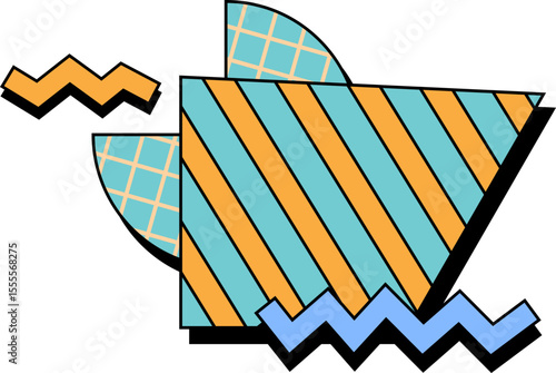 Retro Abstract Shape
