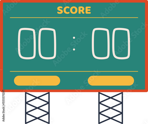 Scoreboard Football Match

