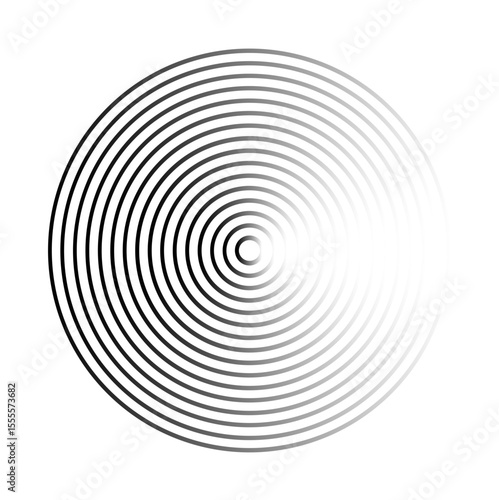Hypnotic fascinating abstract image vector 