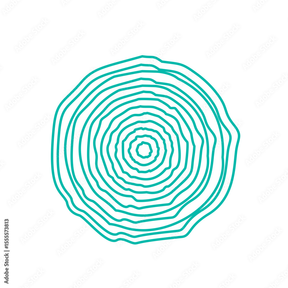 Fototapeta premium Hypnotic fascinating abstract image vector 