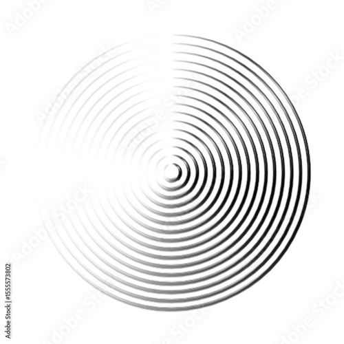Hypnotic fascinating abstract image vector 
