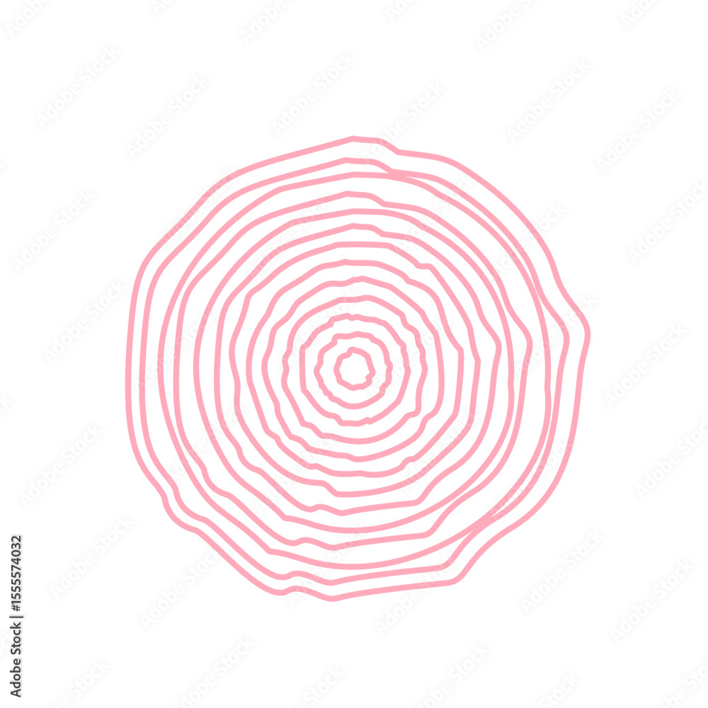 Fototapeta premium Hypnotic fascinating abstract image vector 