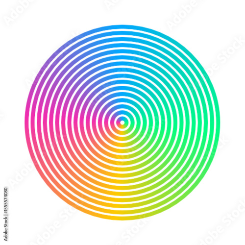 Hypnotic fascinating abstract image vector 