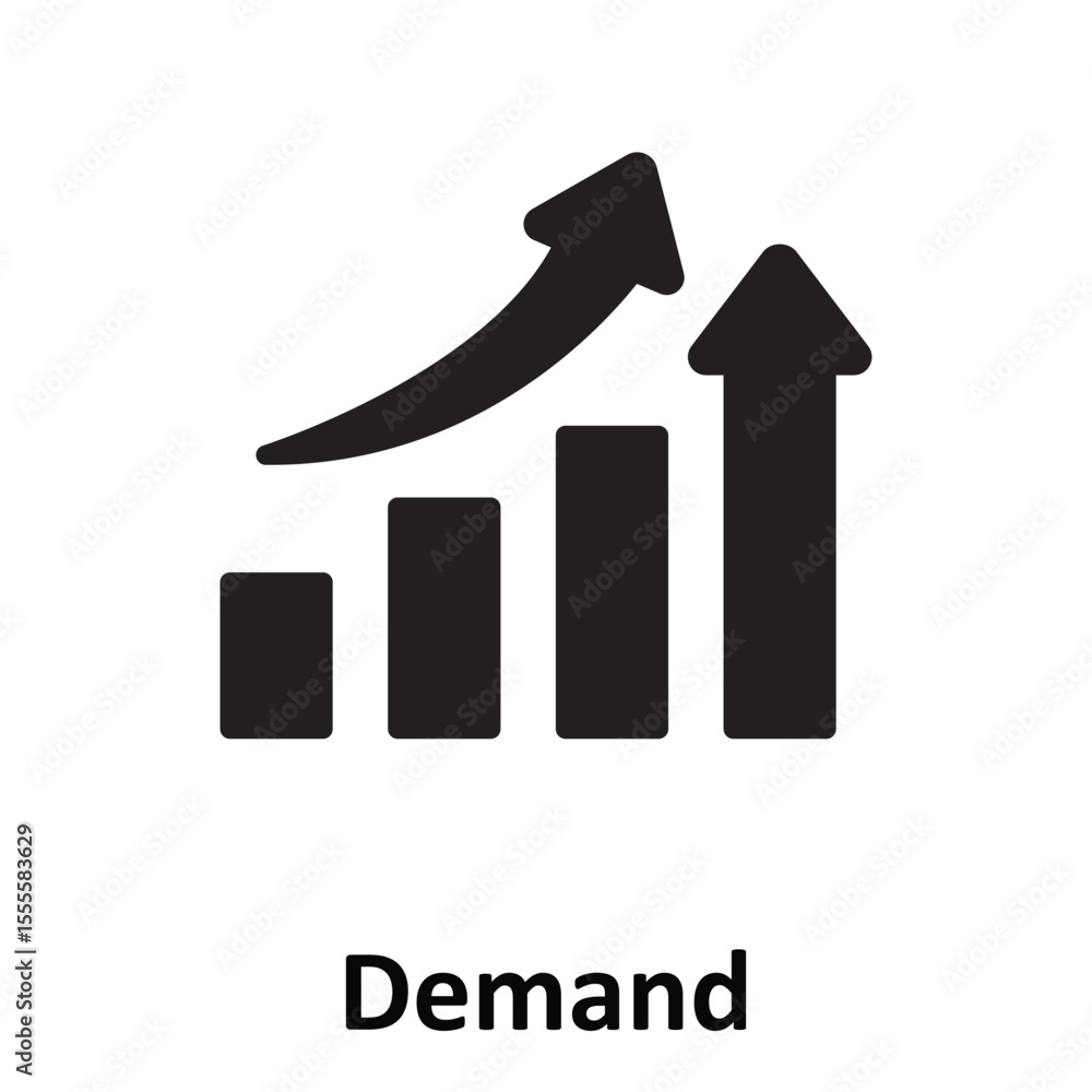 Demand Vector Icon which can easily modify or edit Demand Vector Icon which can easily modify or edit