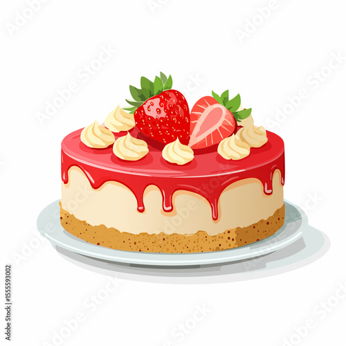 Delicious Strawberry Cheesecake A Sweet Treat for Any Occasion