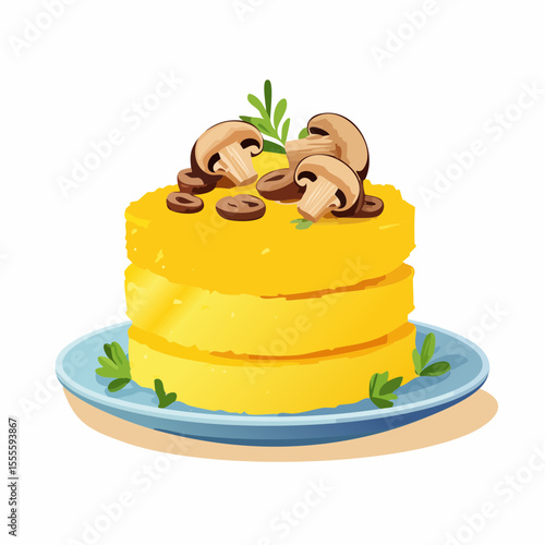 Delicious Creamy Polenta with Sautéed Mushrooms A Simple Recipe