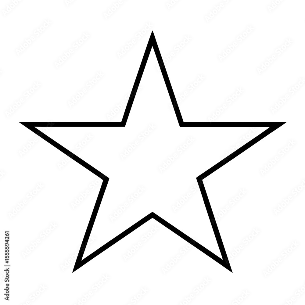 Obraz premium star icon vector illustration