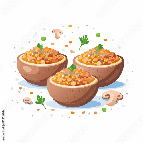 Delicious Lentil Stuffed Potatoes A Hearty and Flavorful Vegetarian Recipe