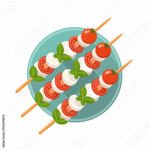 Delicious Caprese Skewers A Simple & Elegant Appetizer Recipe