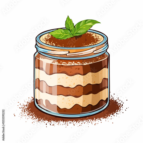Layered Tiramisu Dessert in a Jar A Delicious Italian Treat