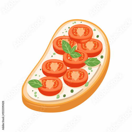 Delicious Tomato Basil Bruschetta Simple Recipe &amp; Preparation
