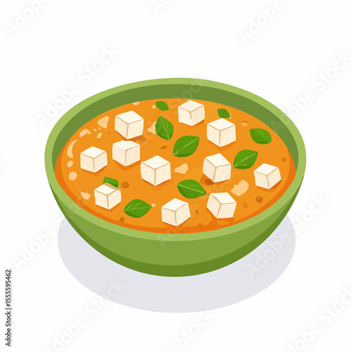 Delicious Creamy Tomato Soup with Feta and Basil A Simple Recipe