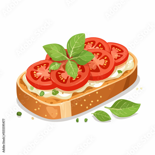 Delicious Tomato and Basil Bruschetta Simple Recipe for Summer