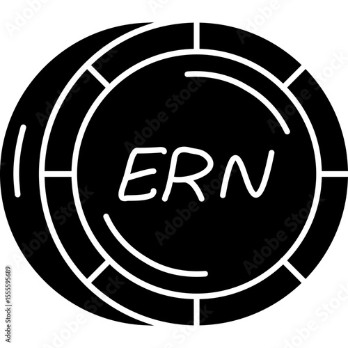 Eritrean Nakfa Coin Icon