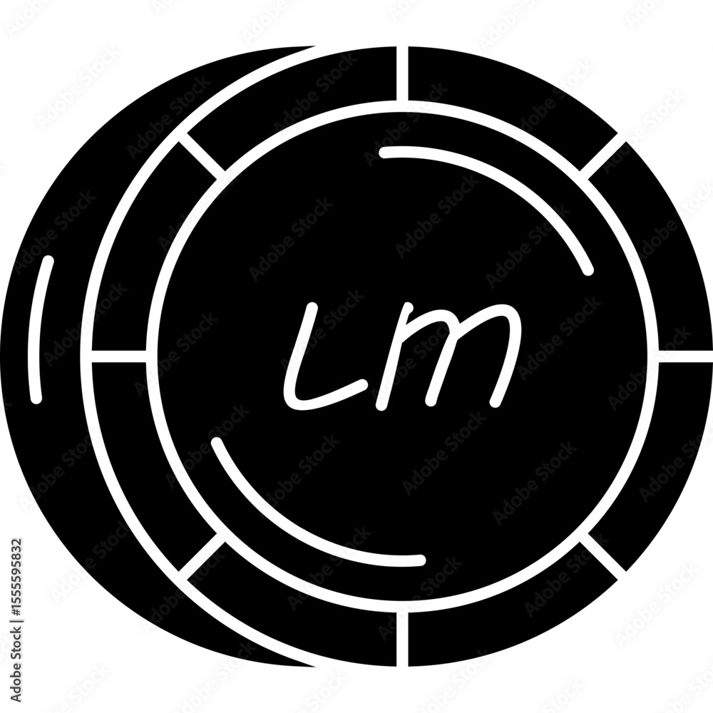 Maltese lira Coin Icon Maltese lira Coin Icon