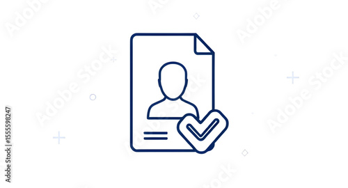 Document check mark icon, Verified document, Approved file icon, File with check mark, Document approved, Checklist document, Document success icon, Document validation icon, Paper with tick, Confirme