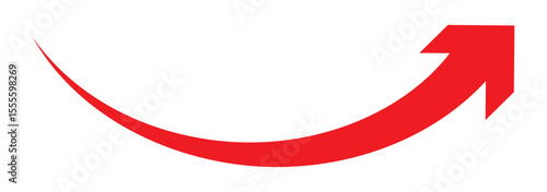 blue curve arrow icon on transparent background. flat style. arrow icon for your web site design, logo, app, UI. arrow indicated the direction symbol. curved arrow sign 