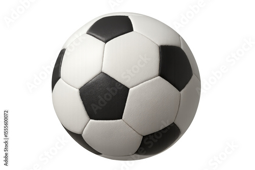 Wallpaper Mural Photorealistic 3d rendering of a classic soccer ball rotating, isolated on a transparent background, perfect for sports-themed projects Torontodigital.ca