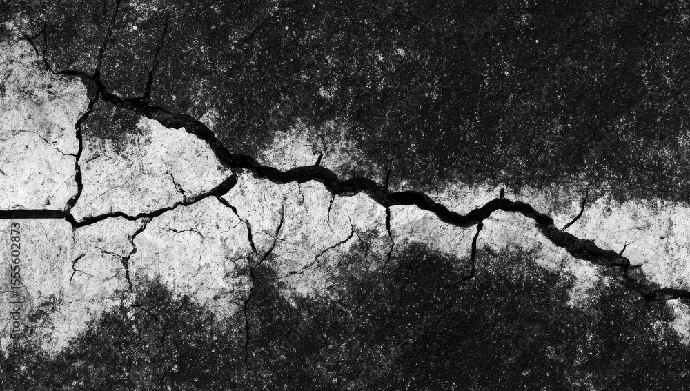 Obraz premium Cracked earth texture