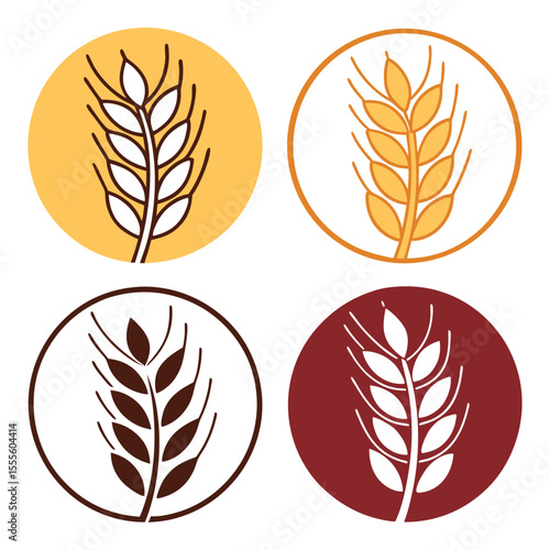 Ancient strategy game supply icons featuring grain and resources