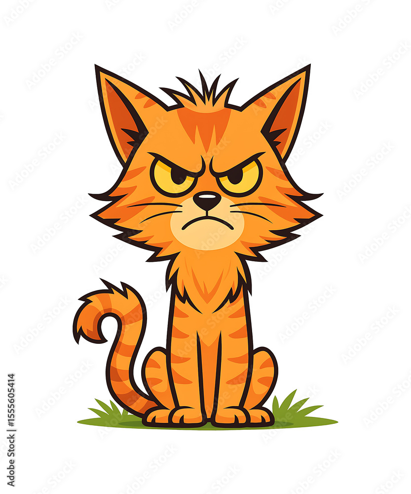 Fototapeta premium Funny Cat